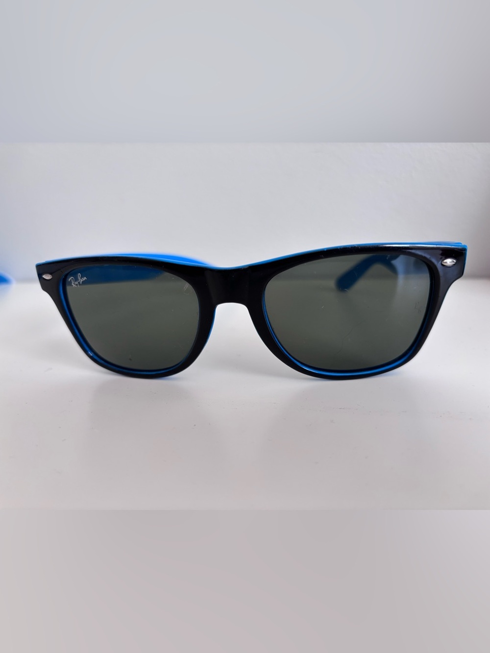 Ray-Ban Blue and Black Wayfarer Sunglasses